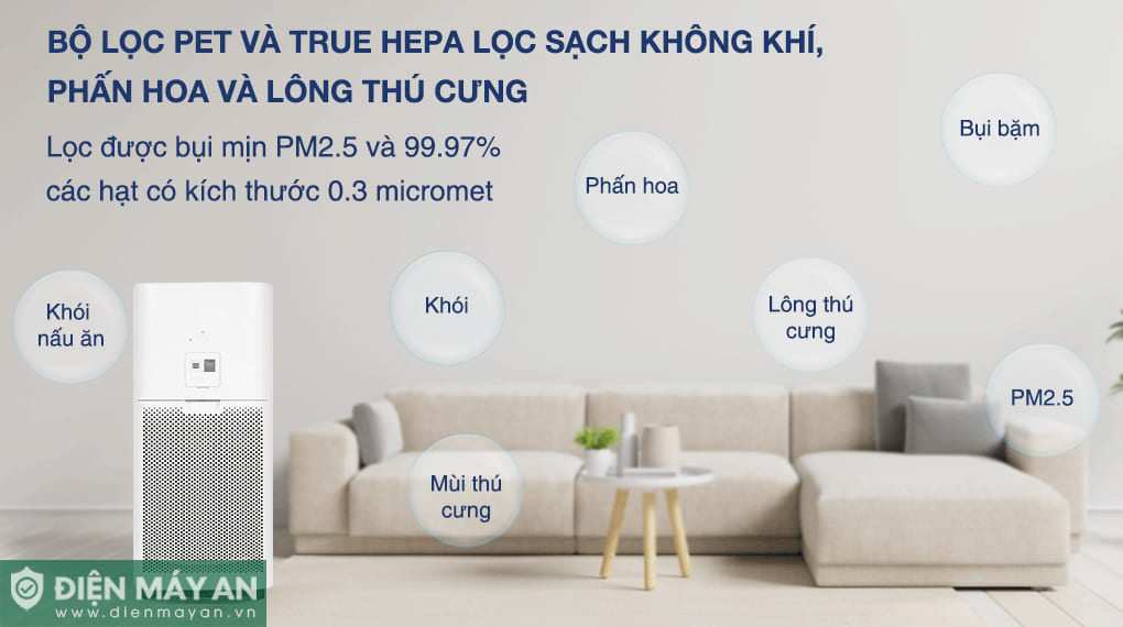 Máy lọc không khí Xiaomi Smart Air Purifier 4 EU